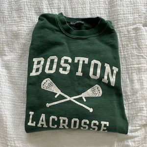 Brandy Melville Boston Lacrosse Sweatshirt